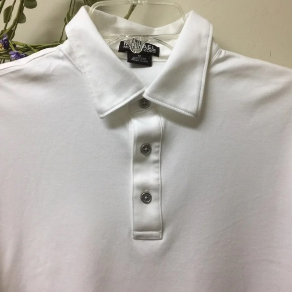 Michael Kors Other - Like New Men’s Michael Kors White Polo Shirt
